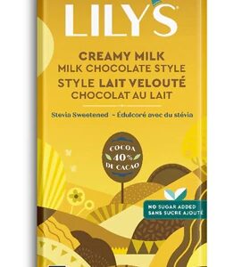 Comprar lily's creamy milk chocolate bar with stevia -- 3 oz preço no brasil candy chocolate chocolate bars dark chocolate food & beverages suplementos em oferta suplemento importado loja 25 online promoção -