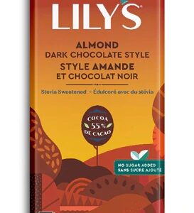 Comprar lily's dark chocolate with stevia almond -- 3 oz preço no brasil candy chocolate chocolate candy food & beverages suplementos em oferta suplemento importado loja 51 online promoção -