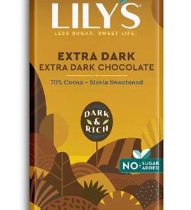 Comprar lily's dark chocolate with stevia extra dark -- 2. 8 oz preço no brasil candy chocolate chocolate bars dark chocolate food & beverages suplementos em oferta suplemento importado loja 1 online promoção - 7 de julho de 2022