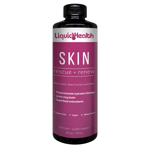 Liquid Health Skin Rescue + Renew Suplemento 473ml