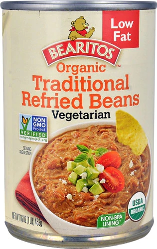 Feijão Carioca Orgânico Little Bear Bearitos Tradicional Vegetariano - 454g