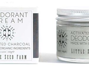 Desodorante Natural Creme Carvão Ativado Little Seed Farm 68g - Higiene Pura