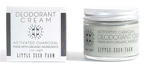 Desodorante Natural Creme Carvão Ativado Little Seed Farm 68g - Higiene Pura