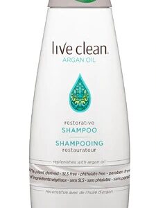 Shampoo Restaurador Live Clean Exotic Nectar com Óleo de Argan 355ml - Cabelos Nutridos e Brilhantes
