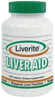 Liverite Liveraid -- 120 Tablets