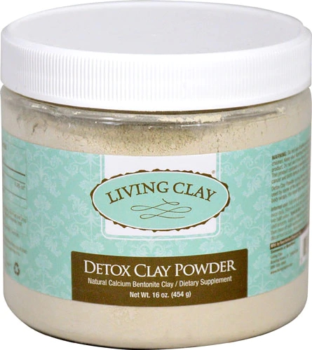 Living Clay Detox Clay Powder -- 16 oz