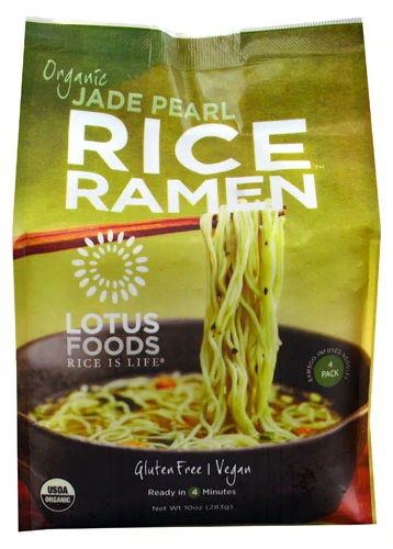 Lotus Foods Macarrão de Arroz Orgânico Jade Pearl - 283g