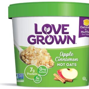 Comprar love grown hot oats™ apple cinnamon -- 2. 22 oz preço no brasil breakfast foods food & beverages hot cereals rolled oats suplementos em oferta suplemento importado loja 81 online promoção -