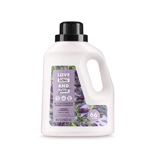 Detergente Lava Roupas Concentrado Love Home & Planet Lavanda e Óleo de Argan 4X - 1478ml
