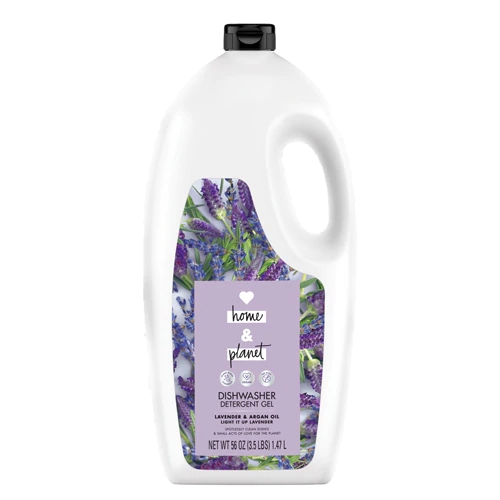 Detergente para Lava-Louças Gel Love Home & Planet Lavanda e Óleo de Argan 1588g