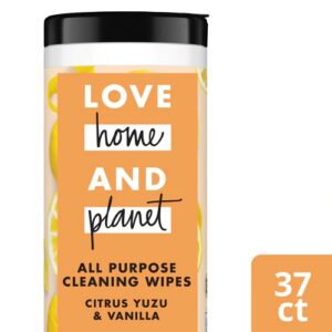 Comprar love home & planet multi purpose cleaning wipes citrus yuzu & vanilla -- 37 wipes each / pack of 4 preço no brasil household cleaning products household cleaning wipes natural home suplementos em oferta suplemento importado loja 15 online promoção -