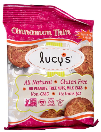Biscoitos de Canela Sem Glúten Lucy's - 35g