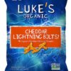 Comprar luke's organic cheddar lightning bolts multigrain cheddar cheese snacks -- 4 oz preço no brasil minerals potassium suplementos em oferta vitamins & supplements suplemento importado loja 5 online promoção -