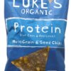 Comprar luke's organic multigrain & seed protein chips blue corn & red lentil -- 5 oz preço no brasil condiments food & beverages marinades suplementos em oferta suplemento importado loja 3 online promoção -