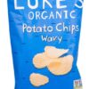 Comprar luke's organic potato chips wavy gluten free -- 4. 5 oz preço no brasil chips food & beverages potato chips snacks suplementos em oferta suplemento importado loja 1 online promoção -
