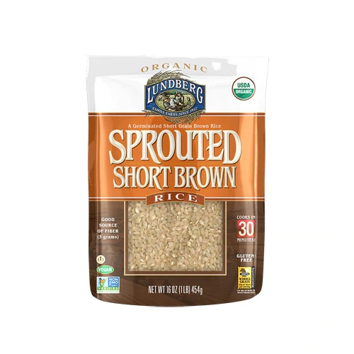 Arroz Integral Orgânico Germinado Lundberg 16oz (454g) - Nutrição Natural