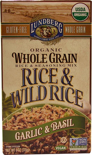 Comprar lundberg organic whole grain rice & wild rice garlic & basil -- 6 oz preço no brasil food & beverages rice rice & grains rice blends suplementos em oferta suplemento importado loja 71 online promoção -