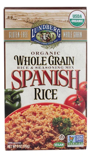 Arroz Integral Espanhol Orgânico Lundberg 170g: Sabor e Saúde Naturalmente