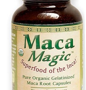 Maca Magic Orgânica 60 Cápsulas - Energia e Bem-Estar Natural