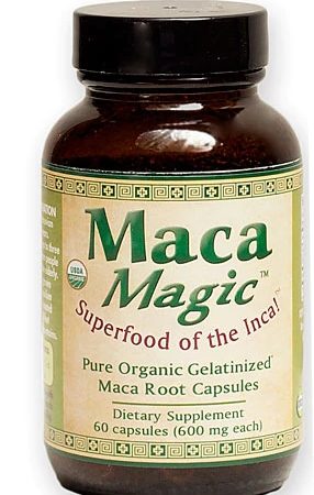 Comprar maca magic organic maca magic -- 60 capsules preço no brasil energy herbs & botanicals maca suplementos em oferta suplemento importado loja 235 online promoção -