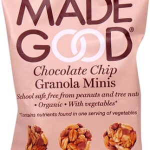 Comprar madegood granola minis chocolate chip -- 0. 85 oz preço no brasil food & beverages granola snacks suplementos em oferta suplemento importado loja 1 online promoção -