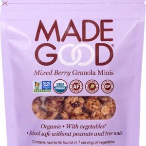 Comprar madegood mixed berry granola minis -- 3. 5 oz preço no brasil food & beverages granola snacks suplementos em oferta suplemento importado loja 7 online promoção -