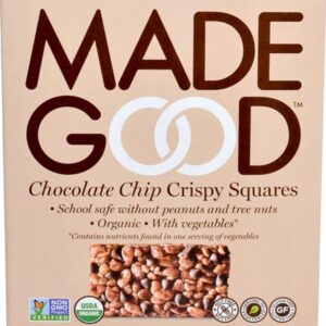 Comprar madegood organic crispy squares gluten free chocolate chip -- 6 bars preço no brasil bars food & beverages granola bars suplementos em oferta suplemento importado loja 21 online promoção -