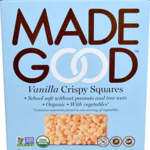 Comprar madegood organic crispy squares gluten free vanilla -- 6 bars preço no brasil bars food & beverages granola bars suplementos em oferta suplemento importado loja 17 online promoção -