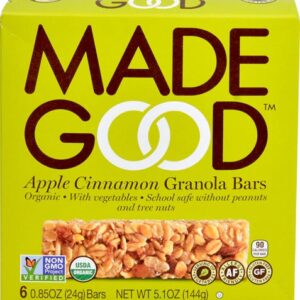 Comprar madegood organic granola bars gluten free apple cinnamon -- 6 bars preço no brasil bars food & beverages granola bars suplementos em oferta suplemento importado loja 67 online promoção -