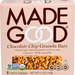 Comprar madegood organic granola bars gluten free chocolate chip -- 6 bars preço no brasil bars food & beverages granola bars suplementos em oferta suplemento importado loja 5 online promoção -