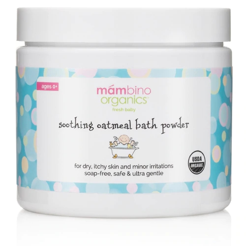 Mambino Organics Banho Calmante de Aveia Orgânica Bebê 177ml - Pele Sensível 0+