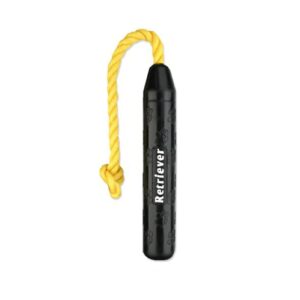 Brinquedo Mordedor Mammoth TireBiter com Corda de Polié Preto 28 cm - 1 Unidade
