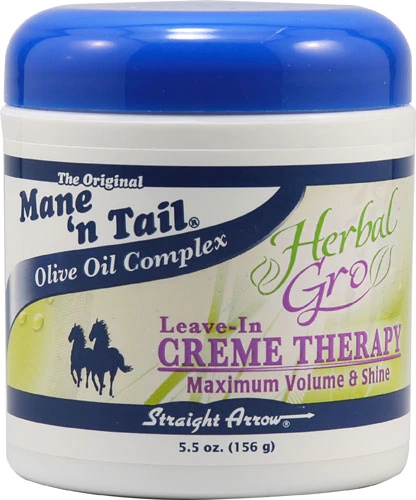 Mane 'n Tail Straight Arrow Herbal Gro Leave-In Creme Therapy - 156g Fortalecimento Capilar