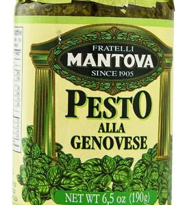 Pesto Alla Genovese Mantova 180g: Sabor Autêntico da Ligúria para Sua Cozinha