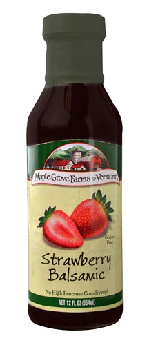 Molho de Morango Balsâmico Maple Grove Farms - 355ml - Leve e Saboroso