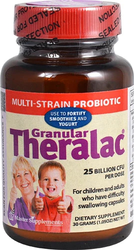 Master Supplements Theralac Probiótico Infantil - 25 Bilhões CFU - 30g
