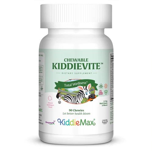 Maxi Health Chewable Kiddievite™ KiddieMax® Vitamina Sabor Chiclete Natural - 90 Mastigáveis