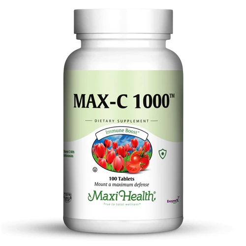 Maxi Health Max-C 1000 com Bioflavonoides - 1000mg - 100 Comprimidos