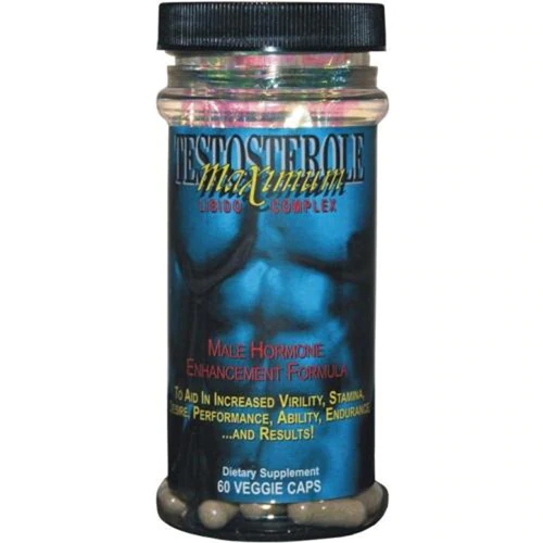 Maximum International Testosterone Libido Complex - 60 Cápsulas Vegetais - Aumento de Energia e Vitalidade