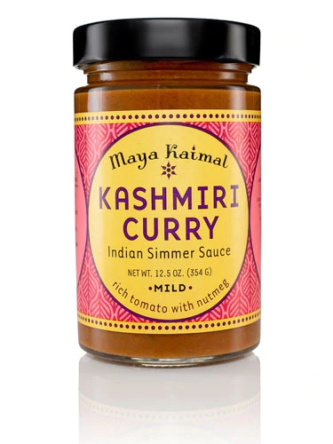 Maya Kaimal Indian Simmer Sauce Kashmiri Curry -- 12.5 oz