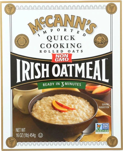Aveia McCann's Irish Oatmeal Cozimento Rápido - 454g