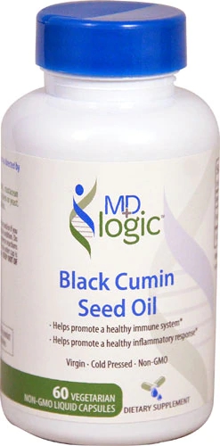 Óleo de Cominho Preto MD Logic - 60 Cápsulas Vegetais Líquidas Não-OGM