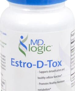 MD Logic Estro-D-Tox 60 Cápsulas Vegetarianas Não-GMO - Suporte Hormonal e Detoxificação