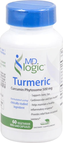 MD Logic Cúrcuma Curcumina Fitossomo 500mg - 60 Cápsulas Vegetarianas Não Transgênicas