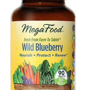MegaFood Blueberry Selvagem 90 Comprimidos - Antioxidante Natural