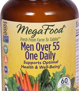 MegaFood Men Over 55 One Daily 60 Comprimidos - Suporte Nutricional Essencial