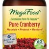 Comprar megafood pure cranberry -- 60 capsules preço no brasil berries cranberry herbs & botanicals suplementos em oferta suplemento importado loja 1 online promoção -