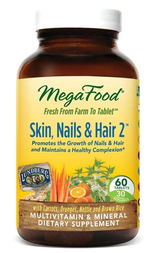 MegaFood Skin Nails & Hair 2™ -- 60 Tablets
