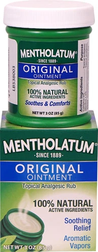 Mentholatum Pomada Analgésica Tópica Refrescante - 85g Alívio Muscular