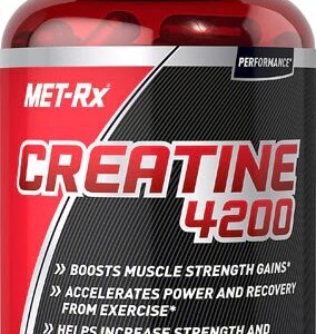 MET-Rx Creatine 4200mg - 240 Cápsulas de Liberação Rápida